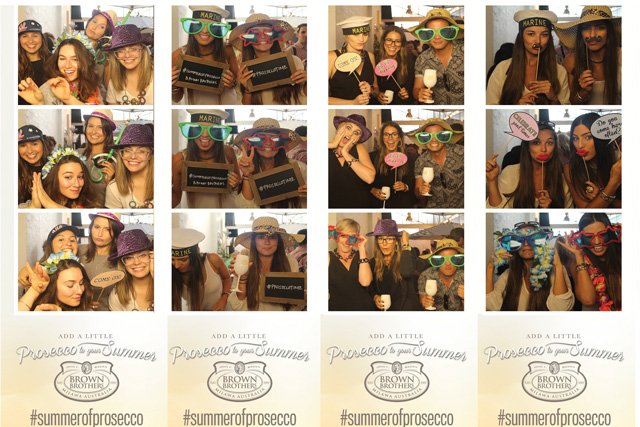 photo booths at Pop Up bars